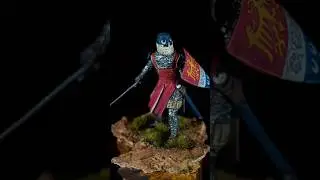 1:32 Scale Miniature: Italian Noble Knight (Apolloni Family), late XIII Century.