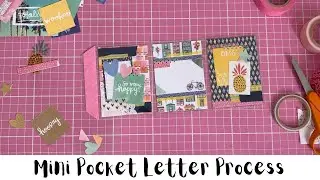 Mini Pocket Letter Process | Happy Mail | Ep 1