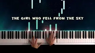 The Girl Who Fell from the Sky Joe Hisaishi (Castle in the Sky) Piano Cover Piano Tutorial