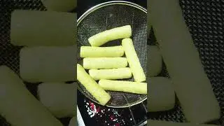 papad chips fry yollow glass 45 mm #viral #video