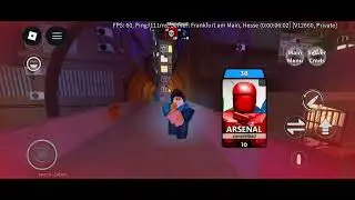 1v1 with my friend map neon Roblox Arsenal... 