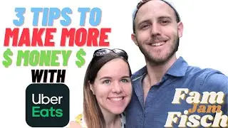 3 tips to make more money with Uber Eats 🤑🤑