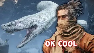 Killing The Great Serpent in SEKIRO