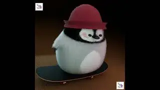 Penguin,model,blender3d,анимация,3d модели,3d modeling,3d models,3d фильмы,3d онлайн,3д анимация,