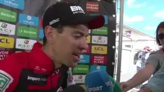 Richie Porte - post-race interview - 4th stage - Crit&eacute;rium du Dauphin&eacute; 2017