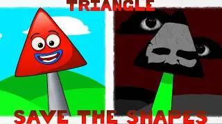 🔺Sprunki OC TRIANGLE (FROM SAVE THE SHAPES) phase 1-2 X #emoji 😳