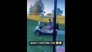 He Drifted a Golf Cart 🤯