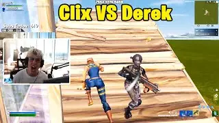Clix VS Derek 1v1 TOXIC Buildfights