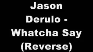 Jason Derulo - Whatcha Say ( SUBLIMINAL /  REVERSE MESSAGE )