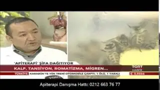 Apiterapi tgrt haber 04.05.2015