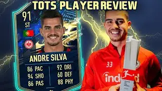WHAT A TANK! 91 TOTS ANDRE SILVA PLAYER REVIEW! FIFA 21 ULTIMATE TEAM