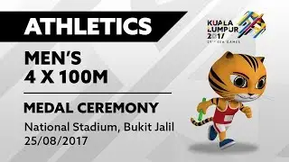 KL2017 29th SEA Games | Athletics - Men's 100m FINALS | 25/08/2017