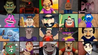 EPIC SCHOOL ESCAPE, MR FUNNY'S TOYSHOP, BETTY'S NURSERY, EVIL GRANDMA, STINKY, ROBLOX JUMPSCARE'S