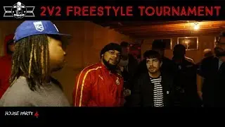 2v2 Freestyle Tournament - No Coast Raps | House Party 4
