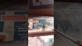 unboxing CAMEL ARTIST WATER COLOUR