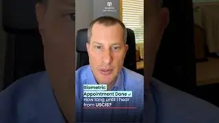 Биометрическая запись пройдена ✔️. Сколько ждать ответа от USCIS? #imm #immigration #greencard