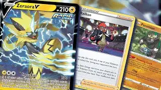 How hot do you need to run for this ZERAORA V deck to work?! [Pokemon TCG Online]