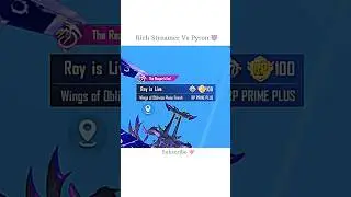 Rich Streamer Vs @PYRONGAMINGYT 😈 #Bgmi #Pyrongaming #Viralshorts #Pubg