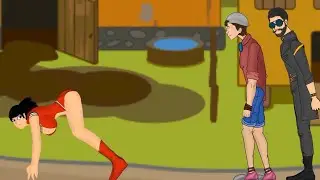 (28) animation dc2_ girl misha, girl momo and boy suicide , Alok (girl genzox)