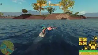 KOSING as the NEW FLAMINGO in savannah life roblox