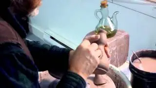 КЕРАМИЧЕСКОЕ ТВ САЙМОНА ЛИЧА - Присоединение носика к банке с оливковым маслом - мысли и т.д. - 2...