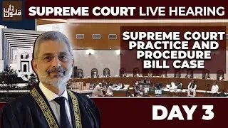 🔴 Live Day 3 - Supreme Court Full Court I SC Practice and Procedure Act, 2023