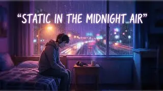 STATIC IN THE MIDNIGHT AIR 🌙 | A Lo-Fi Song for Missing Someone at 2AM #nightvibes #chillmusic 