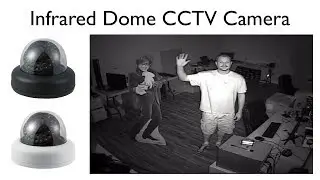 Indoor Dome IR Security Camera Infrared Video Surveillance Demo