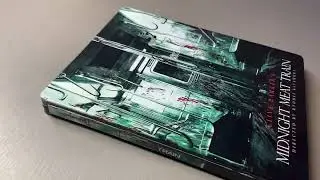 Custom steelbook &ldquo;MIDNIGHT MEAT TRAIN&rdquo; by @mastersofsteel (Instagram)