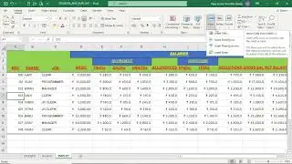 Insert and delete cells-columns-rows-sheets in excel