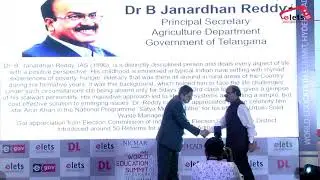 Dr B Janardhan Reddy, Principal Secretary, Agriculture Department, Government of Telangana