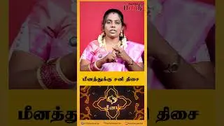 மீனத்துக்கு சனி திசை | Meenam Rasi Palan 2026 | Meenakshi Paramaguru