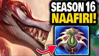 HOW to NAAFIRI jungle in SEASON 16!!!