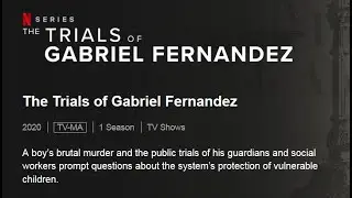 Why Local News Is Important: The Trials of Gabriel Fernandez Netflix Documentary