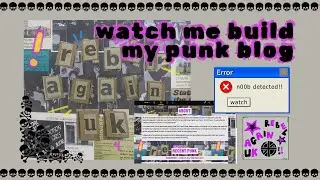 how I built my DIY punk website (extreme n00b edition)