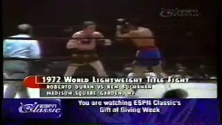 1972 Boxing:   Ken Buchanan vs Roberto Duran (Part 2)