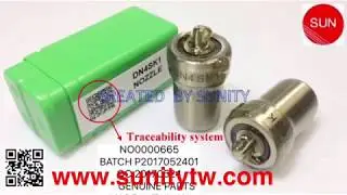 SUNITY NOZZLE Agriculture engine parts for YANMAR TS60 to TS180 Series DN 4SK1 172100-53000