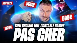 Quel PC portable GAMER pas CHER choisir ? Novembre 2025 !