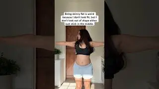 Being SKINNY FAT is weird 🥲🥲 #fitness #weightlossjourney #body #weightloss #relatable