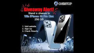 Розыгрыш iPhone 13 Pro Max. Зарегистрируйтесь и выиграйте всего за 3 простых шага.