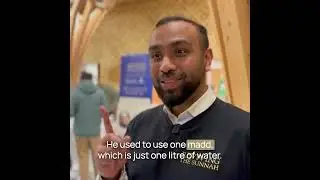 🚰 How much water do we use when we perform wudu?...