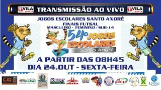🔴 FINAL JOGOS ESCOLARES FUTSAL SUB-14 FEM. - SINGULAR x N&Oacute;BILIS