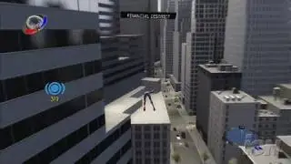 Spider-Man 3 PlayStation 3 Gameplay - Swinging Spider