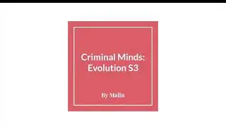 Criminal Minds Evolution (Season 3) Data Analysis