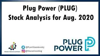 Plug Power (PLUG) Technical Stock Analysis Aug. 2020