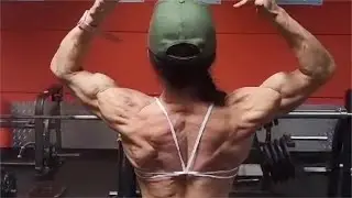 Layla Allen Workout and Posing