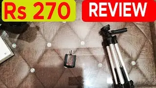 Amazon Basics 36 -Inch Light weight Tripod with Bag Review | How to use Amazon Basics Tripod