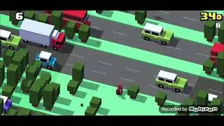 LTLAROTAU Playing fun game | crossy road