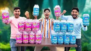 Center Fresh VS Center Fruit Making Biggest Bubble Which one will make the biggest balloon