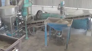 Slag grinding and classification plant
